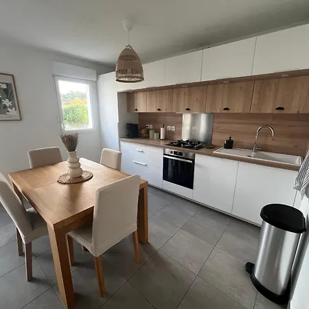 T3 Familial 9 Min De La - Terrasse Et Parking Gratuit 公寓 拉本讷